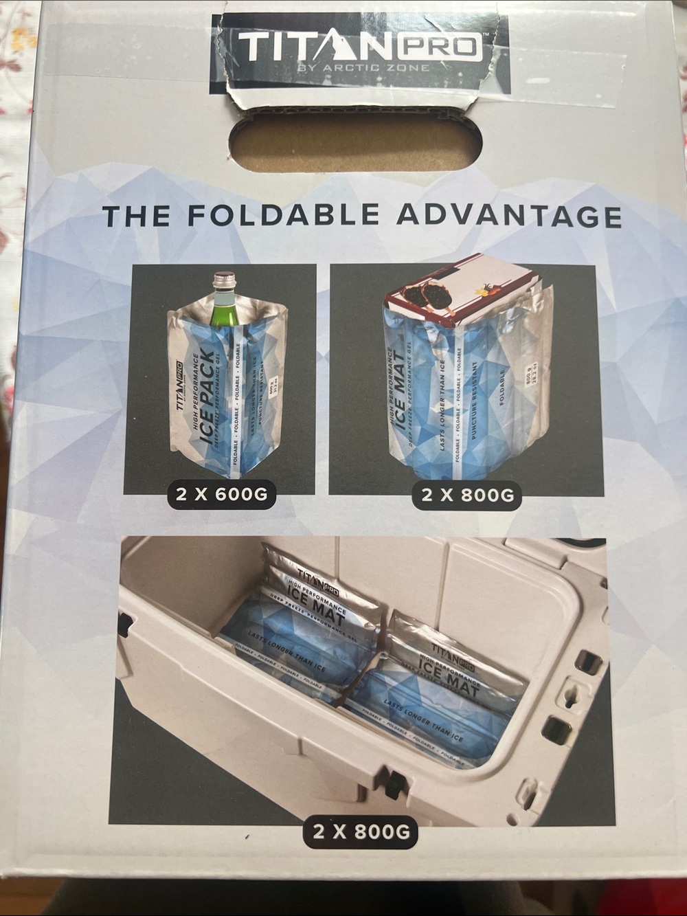 New 3pcs Titan Pro Ice Pack Pack - Picture 6 of 7
